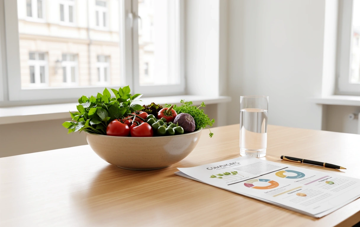 Professionelle Beratungsumgebung bei Nutrition Austria